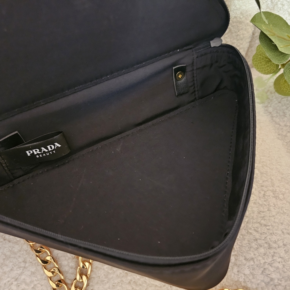 Prada Beauty Triangular Pouch. - Picture 10 of 12
